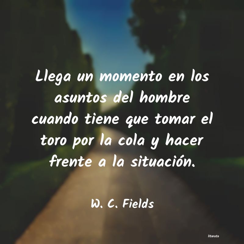 frases de W. C. Fields