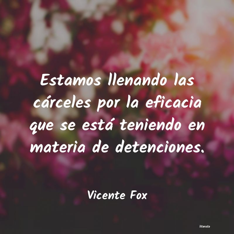 Frases de Vicente Fox