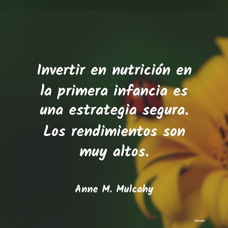 frases de Anne M. Mulcahy