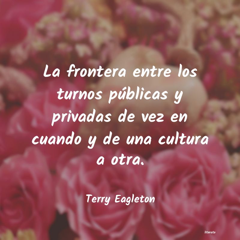 Frases de Terry Eagleton