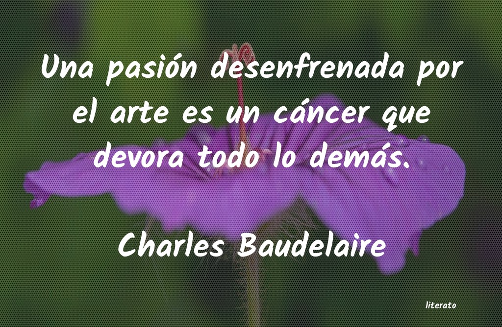 frases de Charles Baudelaire