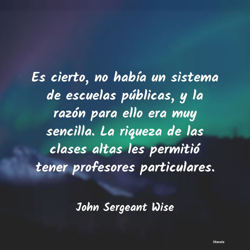 Frases de John Sergeant Wise