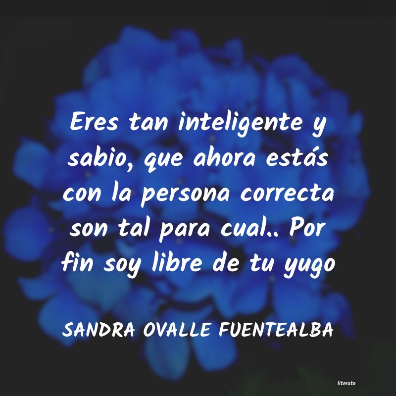 frases de SANDRA OVALLE FUENTEALBA