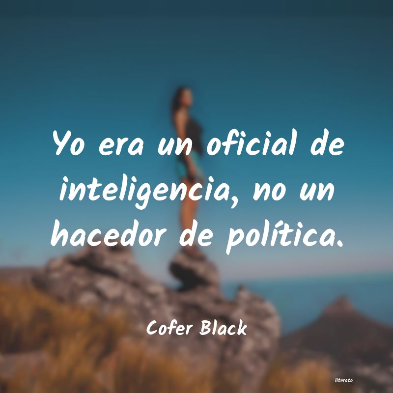 Frases de Cofer Black