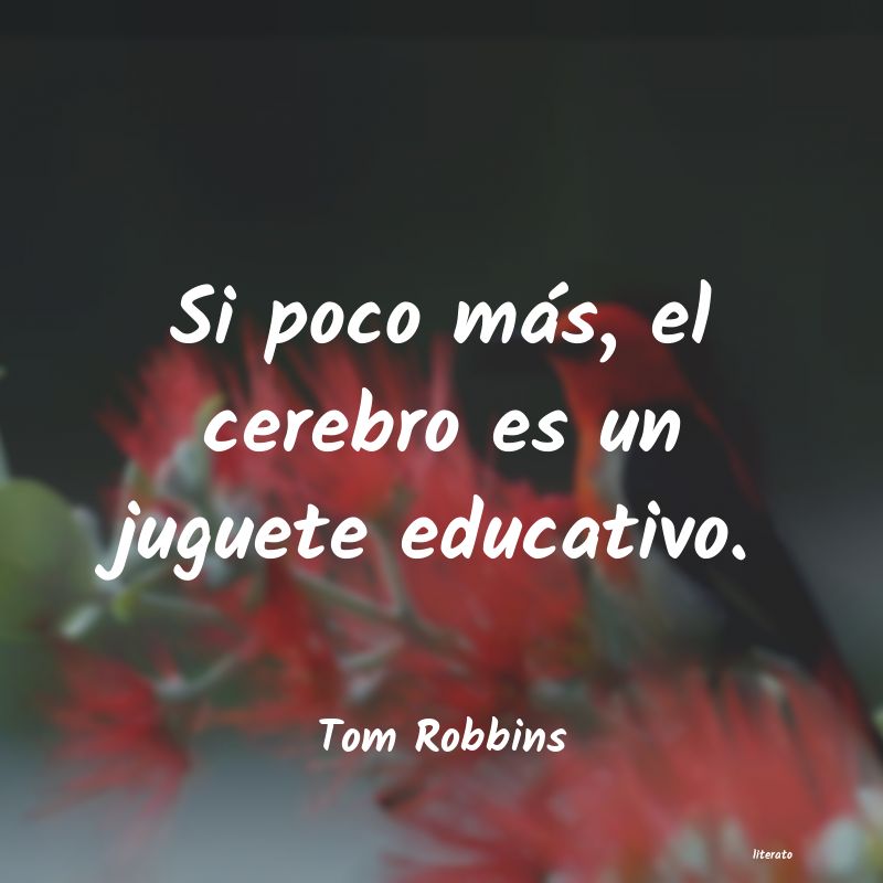 Frases de Tom Robbins