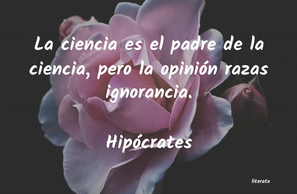 frases de Hipócrates