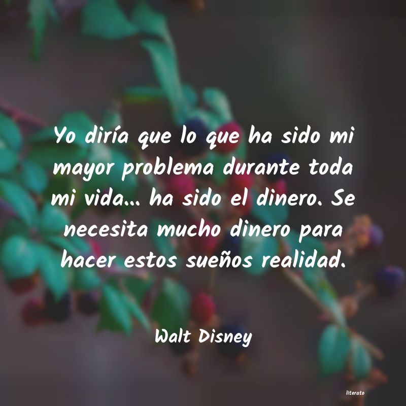 Frases de Walt Disney