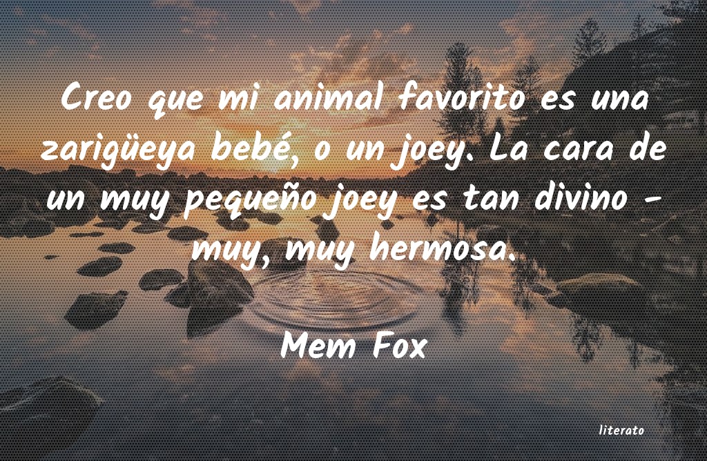 frases de Mem Fox