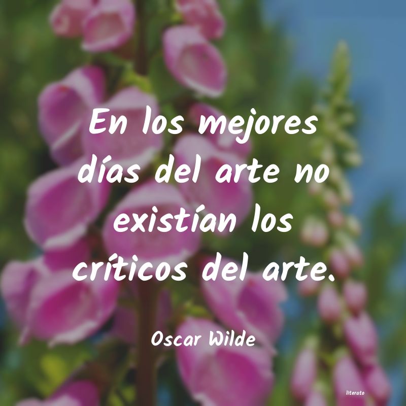 Frases de Oscar Wilde