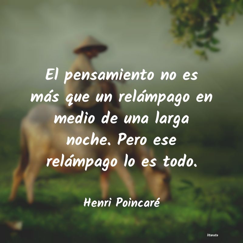 Frases de Henri Poincaré