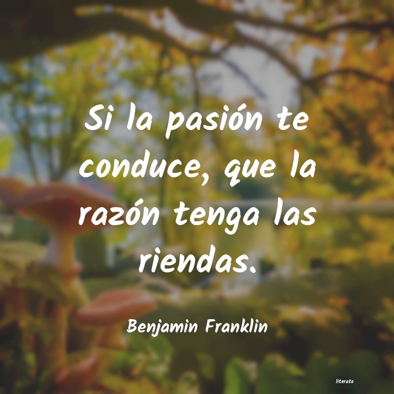 Frases de Benjamin Franklin