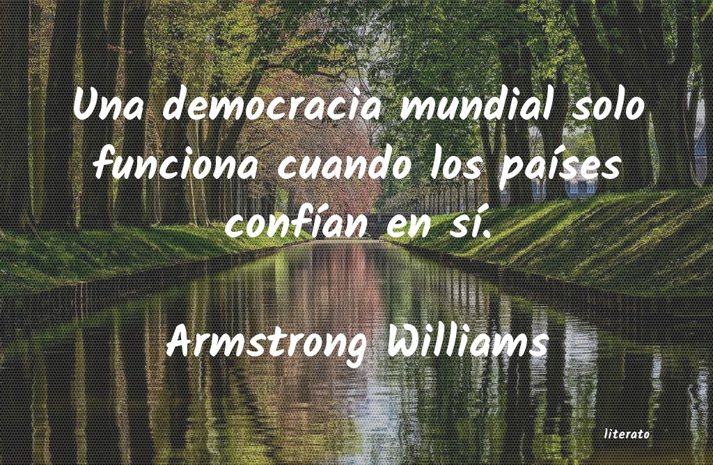 frases de Armstrong Williams