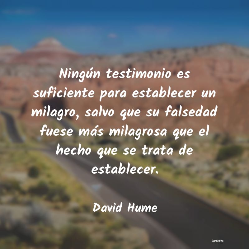 frases de David Hume