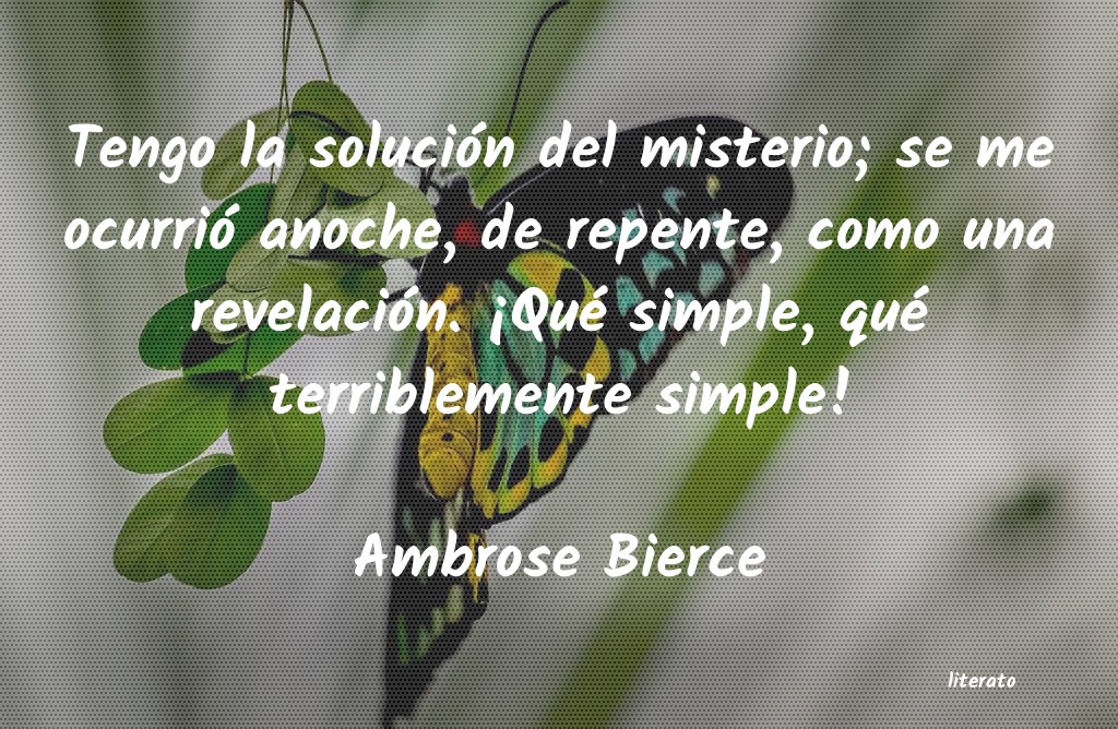 Frases de Ambrose Bierce