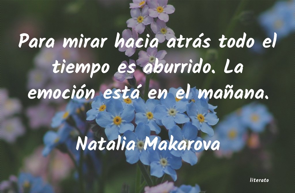 frases de Natalia Makarova