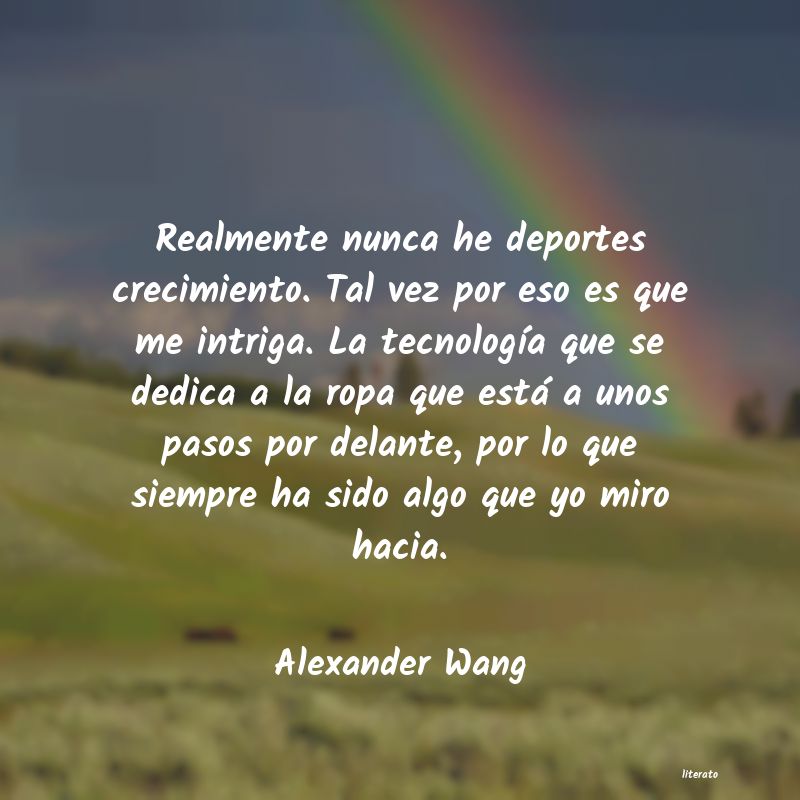 Frases de Alexander Wang