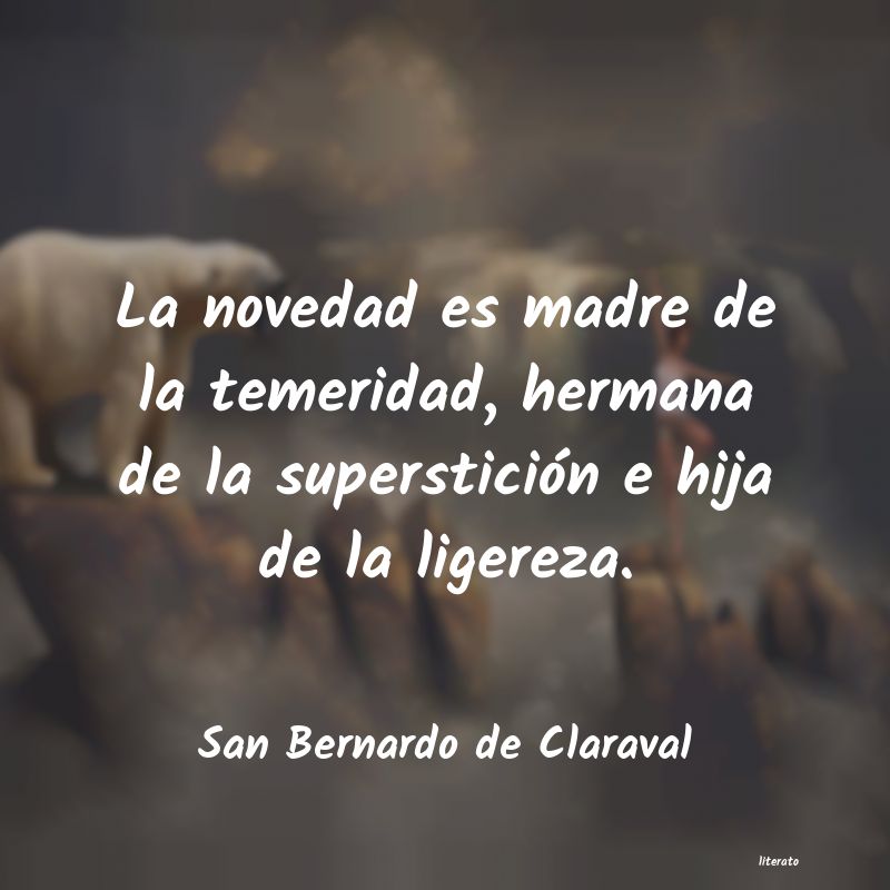 Frases de San Bernardo de Claraval