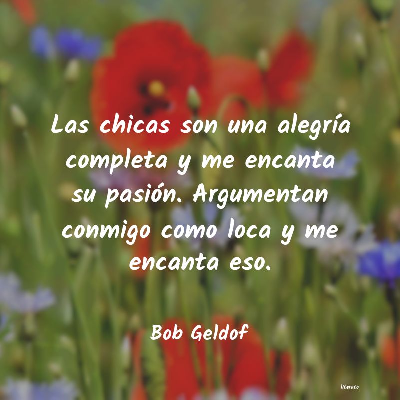 frases de Bob Geldof