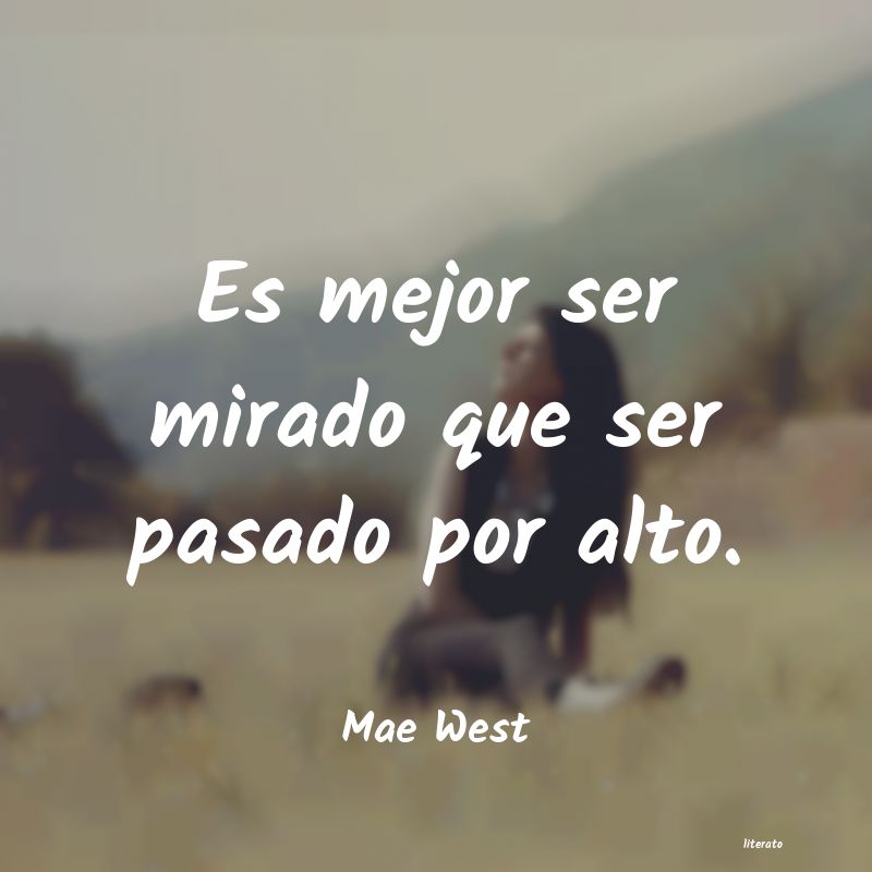 Frases de Mae West