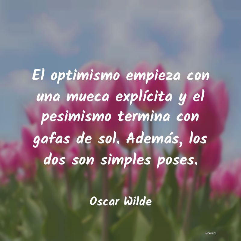 Frases de Oscar Wilde