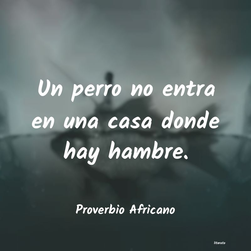 Frases de Proverbio Africano
