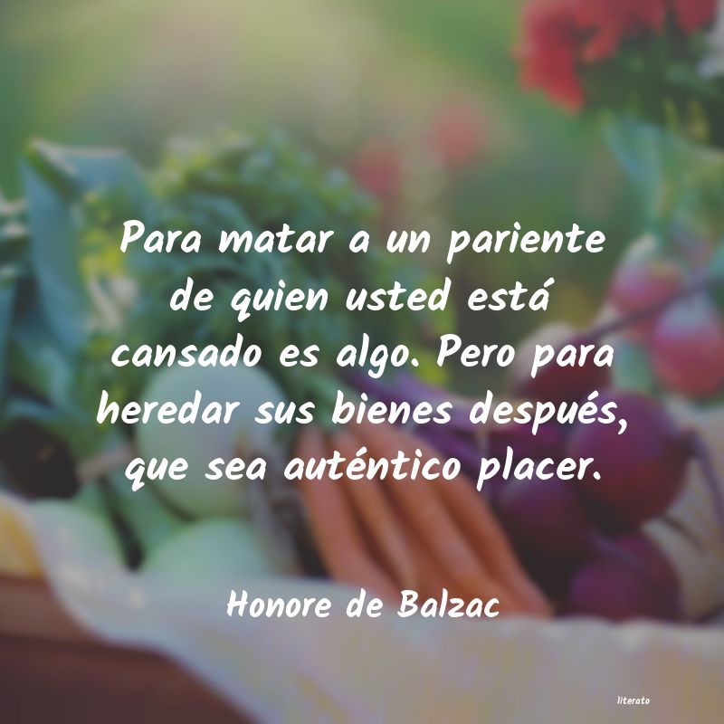 frases de Honore de Balzac