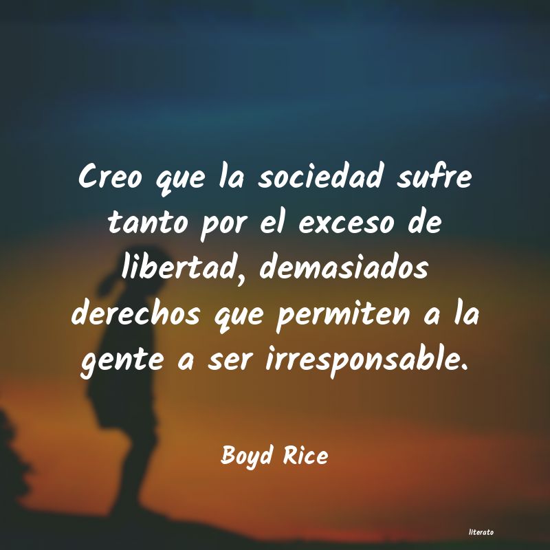 Frases de Boyd Rice