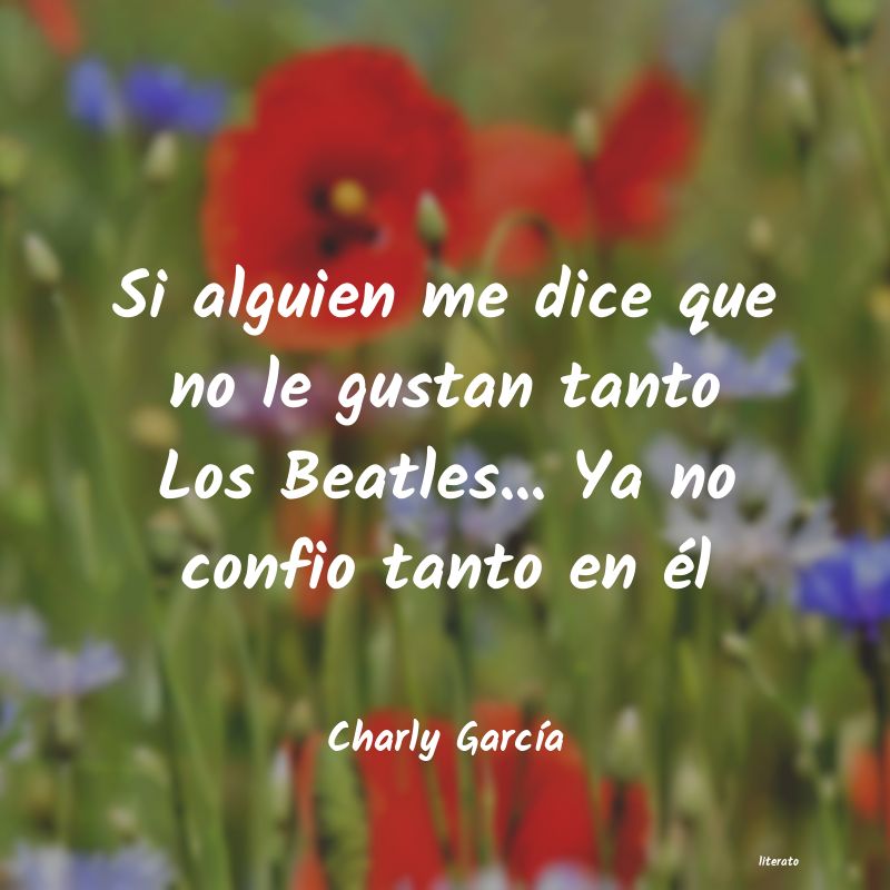 frases de Charly GarcÃa