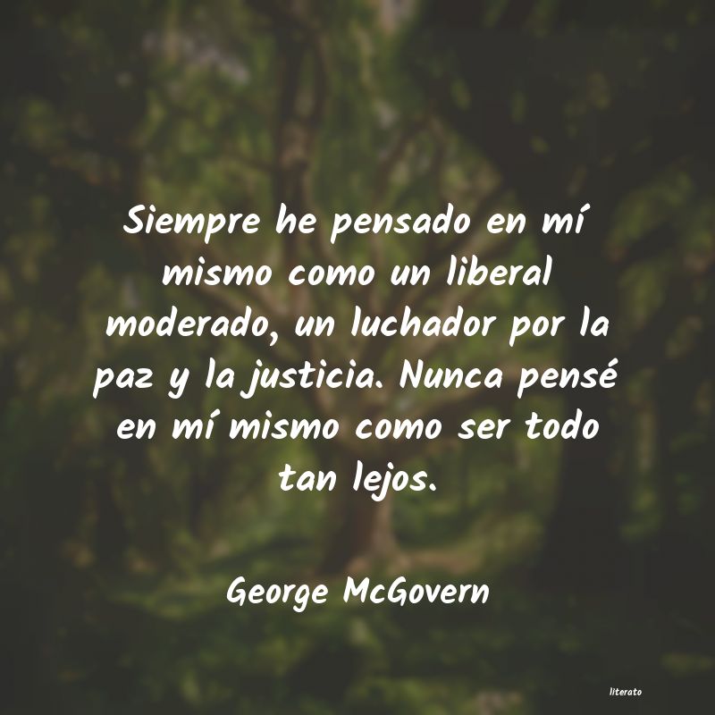 Frases de George McGovern