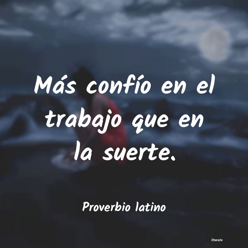 frases de Proverbio latino