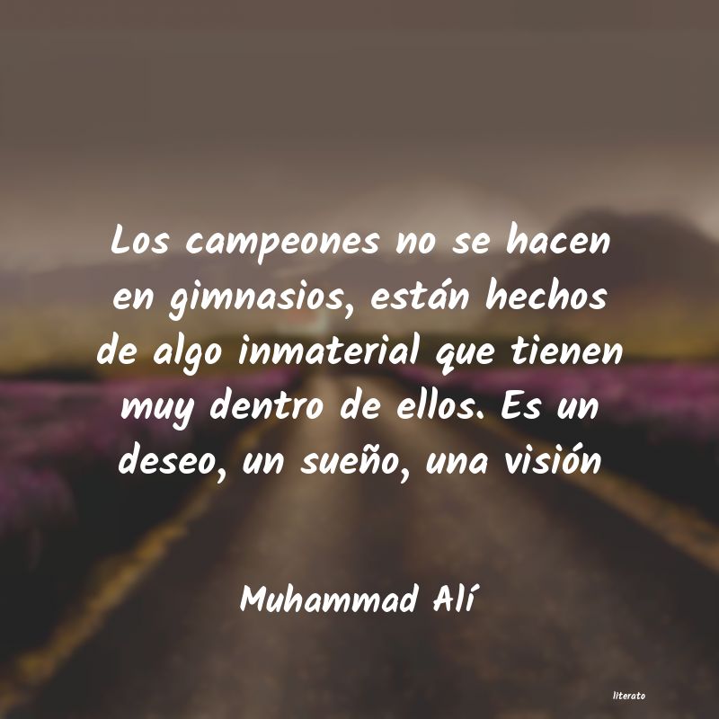 Frases de Muhammad Alí