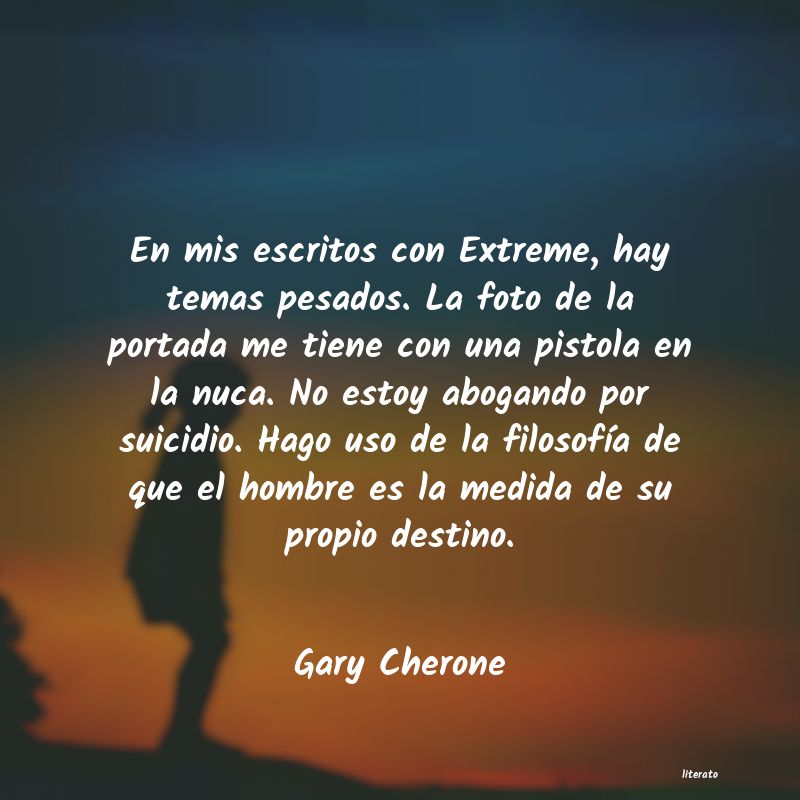 frases de Gary Cherone