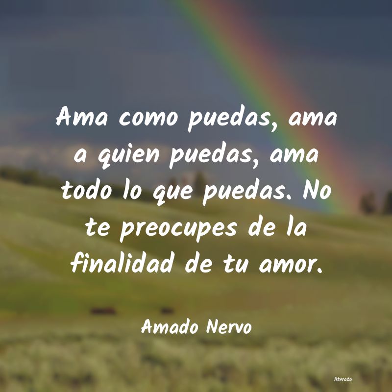 Frases de Amado Nervo