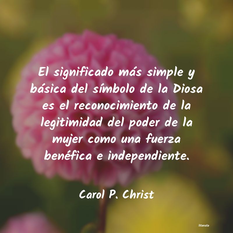 frases de Carol P. Christ