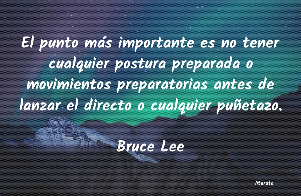 frases de Bruce Lee