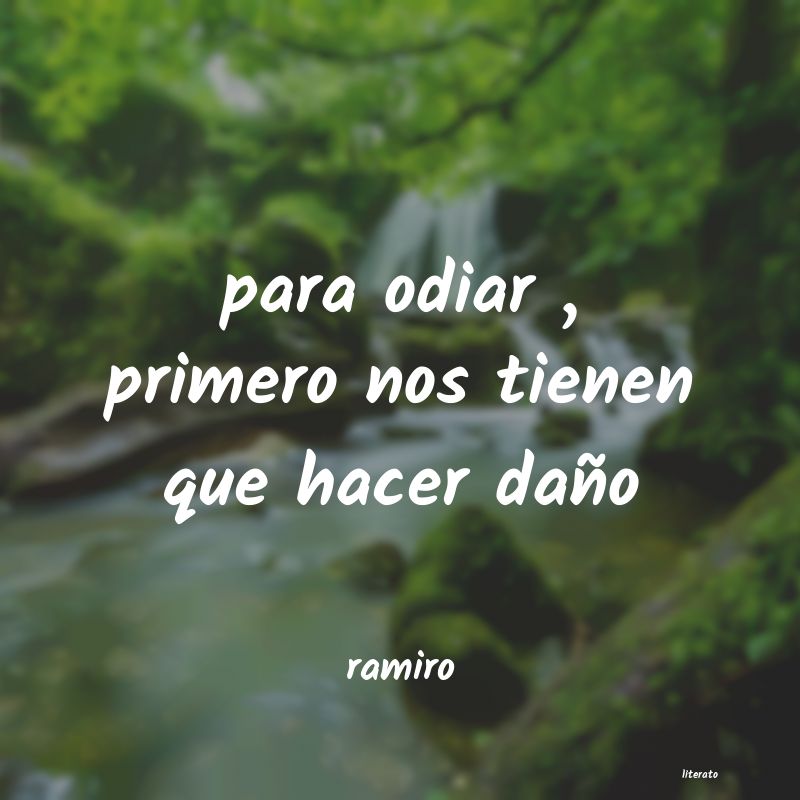 Frases de ramiro