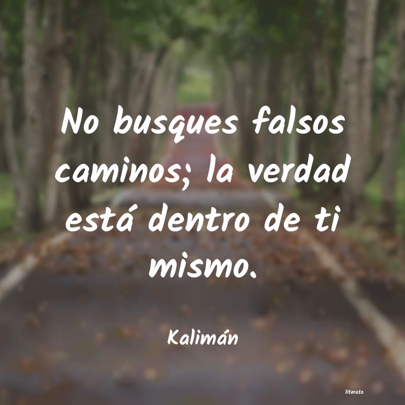 Frases de Kalimán