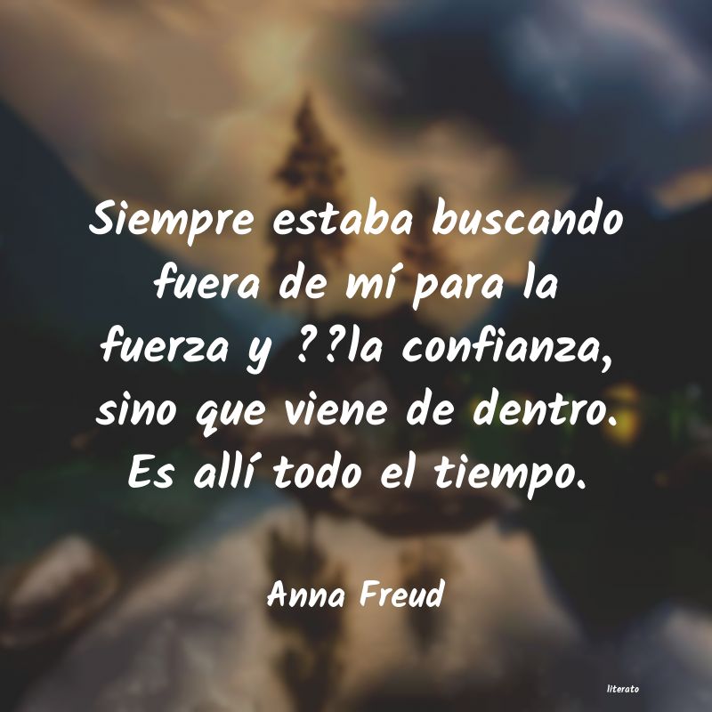 Frases de Anna Freud