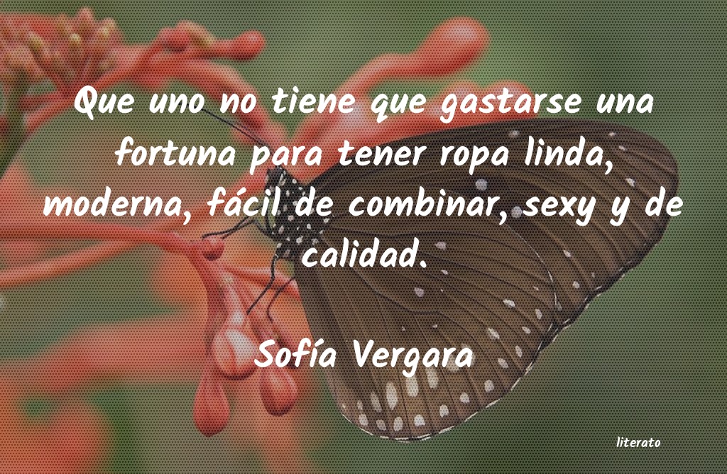 frases de SofÃa Vergara