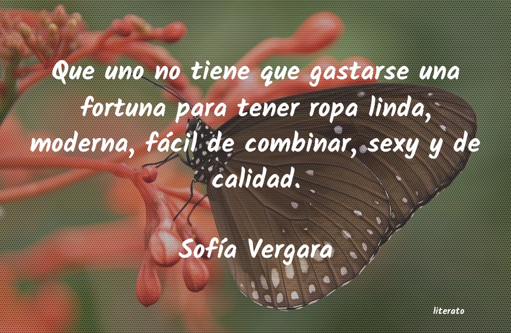 Frases de Sofía Vergara