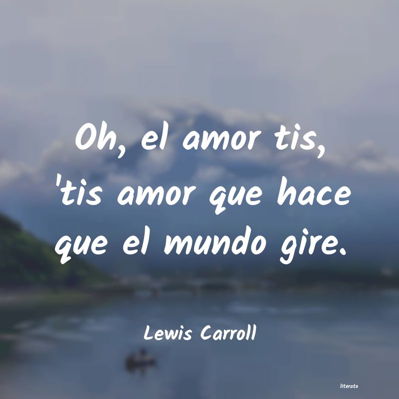 Frases de Lewis Carroll