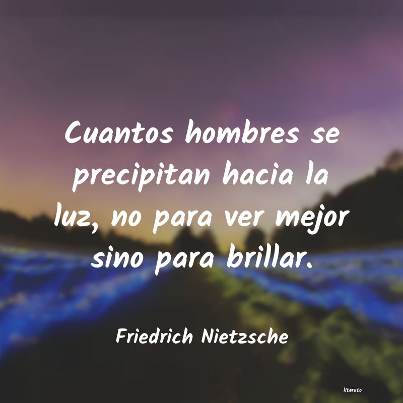 Frases de Friedrich Nietzsche