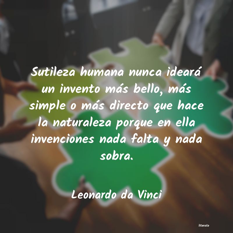 frases de Leonardo da Vinci