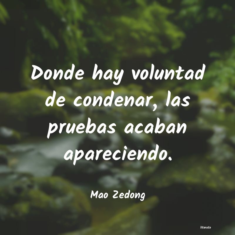 frases de Mao Zedong