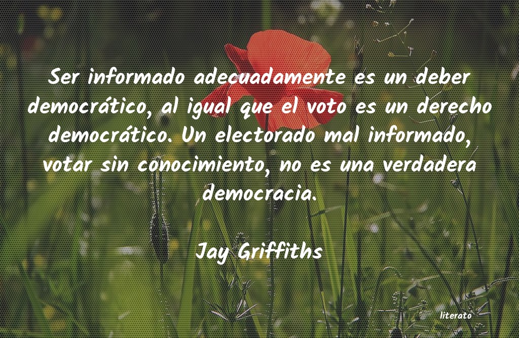 Frases de Jay Griffiths