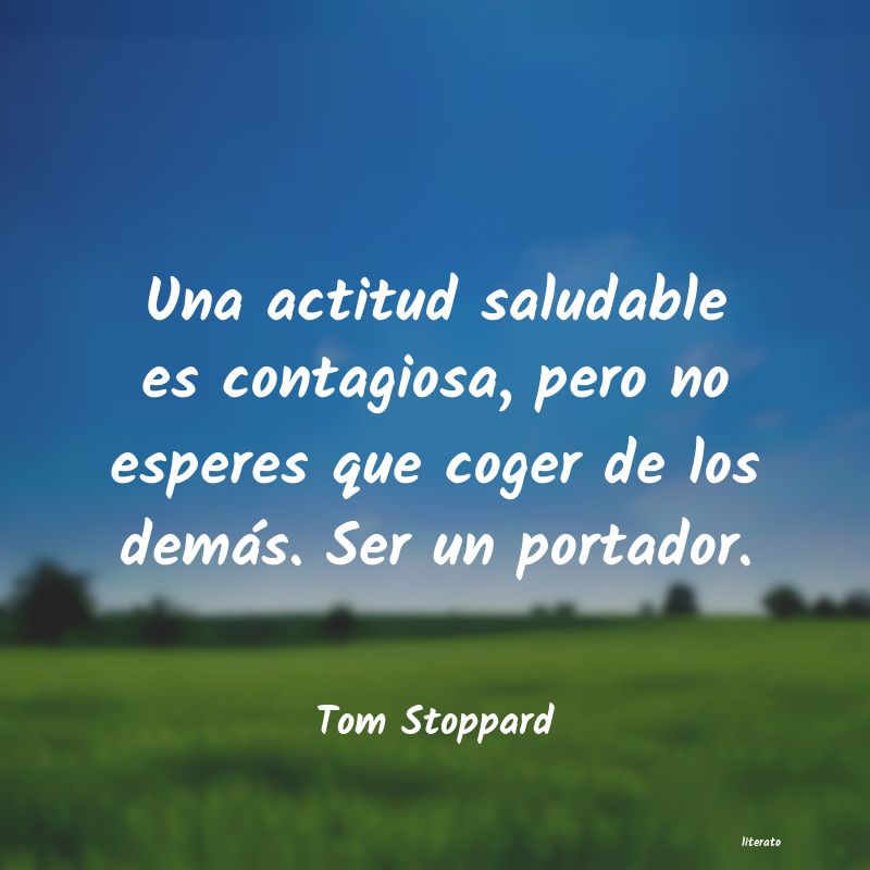 Frases de Tom Stoppard