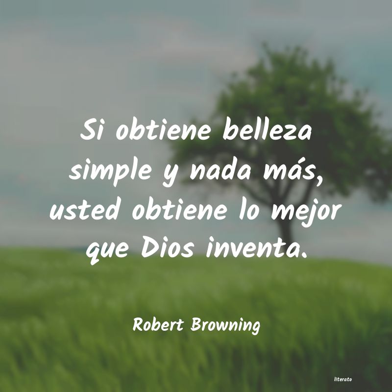 robert browning soledad