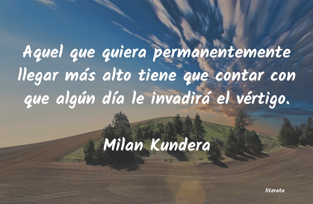 Frases de Milan Kundera