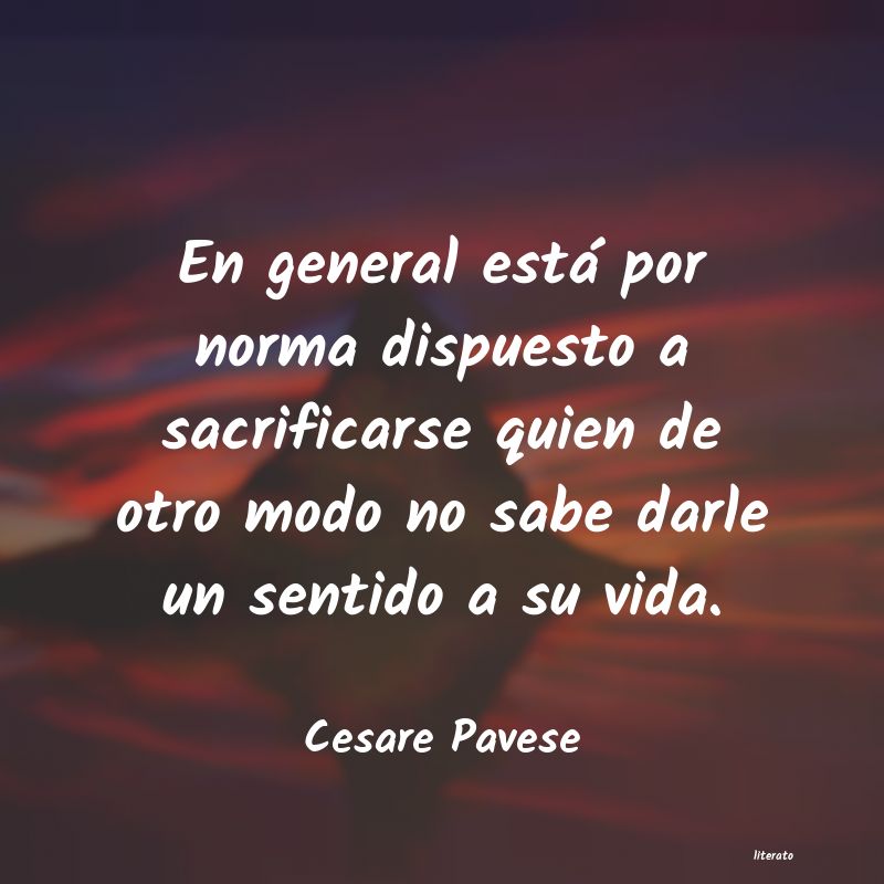 Frases de Cesare Pavese