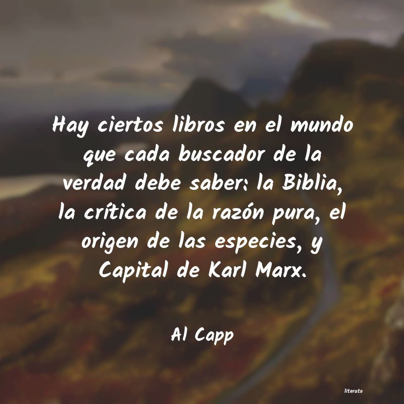 frases de Al Capp